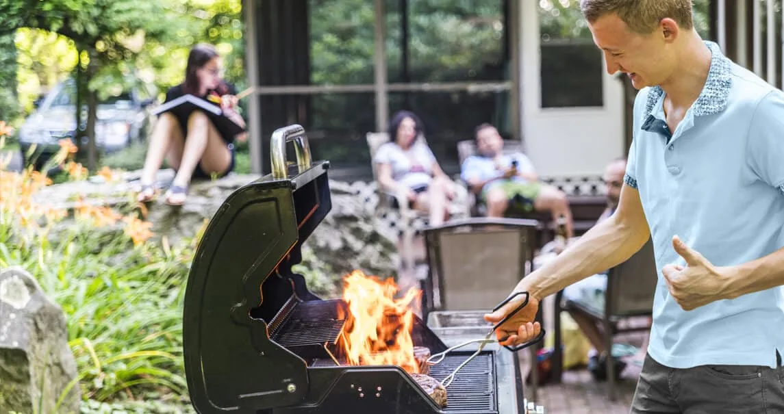 Grease Fire Safety: How to Extinguish & Prevent Grill Flames Grease Fire Safety: How to Extinguish & Prevent Grill Flames